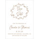 Wreath Save the Date Cards Image 6 of 6